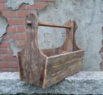 Oud Hollandse houten gereedschapskist - vintage - Decoratie, Huis en Inrichting, Woonaccessoires | Overige, Ophalen of Verzenden