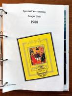 EDEL Collecties SOWJET Unie, speciale verzameling 1988, Postzegels en Munten, Ophalen of Verzenden, Gestempeld