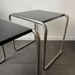 TOTALE LEEGVERKOOP Set 2 x B9 door Marcel Breuer Bauhaus, 45 tot 60 cm, Minder dan 55 cm, Gebruikt, Bauhaus
