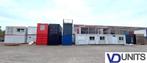 Nieuwe en 2dehands geïsoleerde units en zee containers, Ophalen