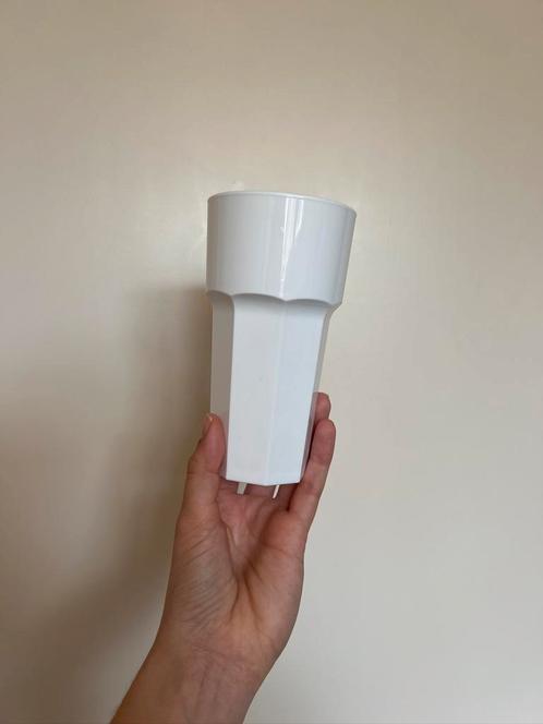 AANBIEDING Kunststof long wit glazen 34cl 36 stuks - nieuw, Huis en Inrichting, Keuken | Servies, Nieuw, Glas of Glazen, Overige stijlen