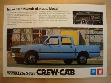Isuzu KB Crew-Cab Pick-Up Brochure 1986 – Pickup Pick up beschikbaar voor biedingen