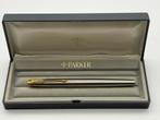 Parker 75 flighter GT vulpen fine 14 krt. pp, Gebruikt, Met doosje, Vulpen, Parker