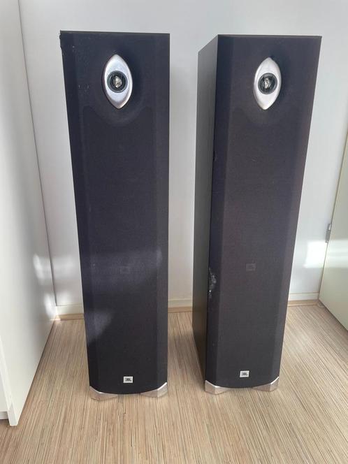 JBL vloerluidsprekers, Audio, Tv en Foto, Luidsprekers, Gebruikt, Front, Rear of Stereo speakers, 60 tot 120 watt, JBL, Ophalen