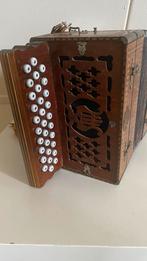 Gerestaureerde antieke Zwitserse Berna Harfe Trekzak, Overige merken, Gebruikt, Overige formaten, Ophalen of Verzenden