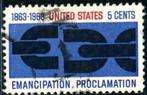 USA Verenigde Staten 1233 - Afschaffing slavernij, Postzegels en Munten, Postzegels | Amerika, Ophalen of Verzenden, Noord-Amerika