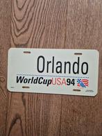 Orlando World Cup USA 94 Nummerplaat, Auto diversen, Ophalen of Verzenden, Zo goed als nieuw