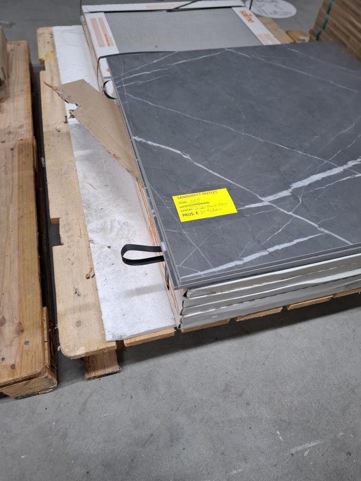 Vloertegel 60 x 60 cm, Doe-het-zelf en Verbouw, Tegels, Nieuw, Ophalen