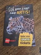 artis toegangskaarten, Ophalen of Verzenden, Volle spaarkaart