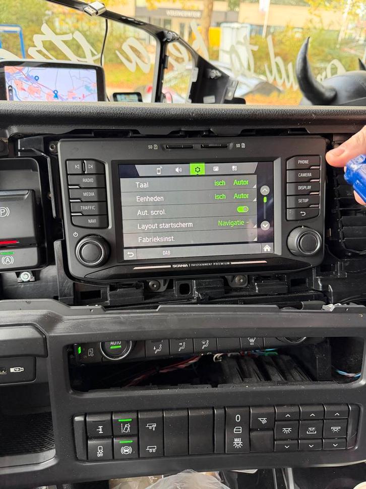 Scania Next Gen Navigatie Radio, Auto-onderdelen, Vrachtwagen-onderdelen, Scania, Elektronica en Kabels, Gebruikt, Ophalen of Verzenden