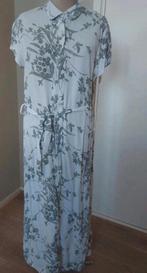 G ricceri  lange jurk wit grijs, Kleding | Dames, Jurken, Wit, Maat 42/44 (L), Ophalen of Verzenden, Zo goed als nieuw