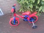 Spidermen 12 inch peuter/kleuter, Fietsen en Brommers, Fietsen | Kinderfietsjes, Ophalen, Zo goed als nieuw, Minder dan 16 inch
