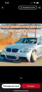 Bumper splitter bmw e90 e91 m sport, Voor, Nieuw, Ophalen of Verzenden, Bumper