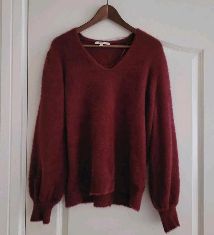 Fluffy Garcia trui. Bordeauxrood. Maat xl, Kleding | Dames, Truien en Vesten, Zo goed als nieuw, Maat 46/48 (XL) of groter, Rood