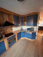 Nolte keuken, Ophalen, Gebruikt, Blauw, Hoekkeuken