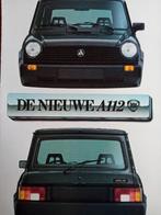 Brochure Lancia A112 incl. Abarth, Ophalen of Verzenden, Zo goed als nieuw, Overige merken