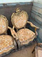 Barok fauteuils en banken en kasten, Ophalen