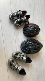 Wielren schoenen 39 en 46, helm, Fietsen en Brommers, Fietsaccessoires | Fietshelmen, Gebruikt, Heer, Ophalen of Verzenden