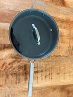 Hendi‑stijl horeca hapjespan 30 cm, Ophalen, Zo goed als nieuw, Rvs, Koekenpan of Braadpan
