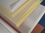 paneelgordijnen naturel / geel, Huis en Inrichting, 200 cm of meer, Modern, Gebruikt, Crème