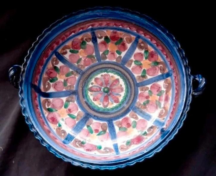Keramieken schaal van De Olde Kruyk (D.O.K.)., Antiek en Kunst, Antiek | Keramiek en Aardewerk, Ophalen of Verzenden