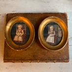 2 bois doré lijstjes samen €49 set A. *tres jolie Duiven*, Ophalen of Verzenden
