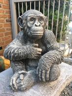 Tuinbeeld Aap, Chimpansee, Ophalen, Nieuw, Beton, Dierenbeeld