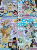 Cross stitching,  nummers 120, 121, 122, en 123, Hobby en Vrije tijd, Borduren en Borduurmachines, Ophalen of Verzenden, Zo goed als nieuw