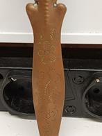 Antieke Koperen Briefopener - Molen & Bloemmotieven / 389, Antiek en Kunst, Antiek | Koper en Brons, Ophalen of Verzenden, Koper