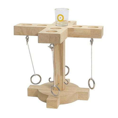 Ring toss drankspel - Shotspel - Drankspel - Ringtoss, Hobby en Vrije tijd, Gezelschapsspellen | Overige, Nieuw, Drie of vier spelers