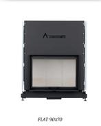 Houtkachel Inbouwhaard  liftdeur merk A Caminetti, Huis en Inrichting, Ophalen