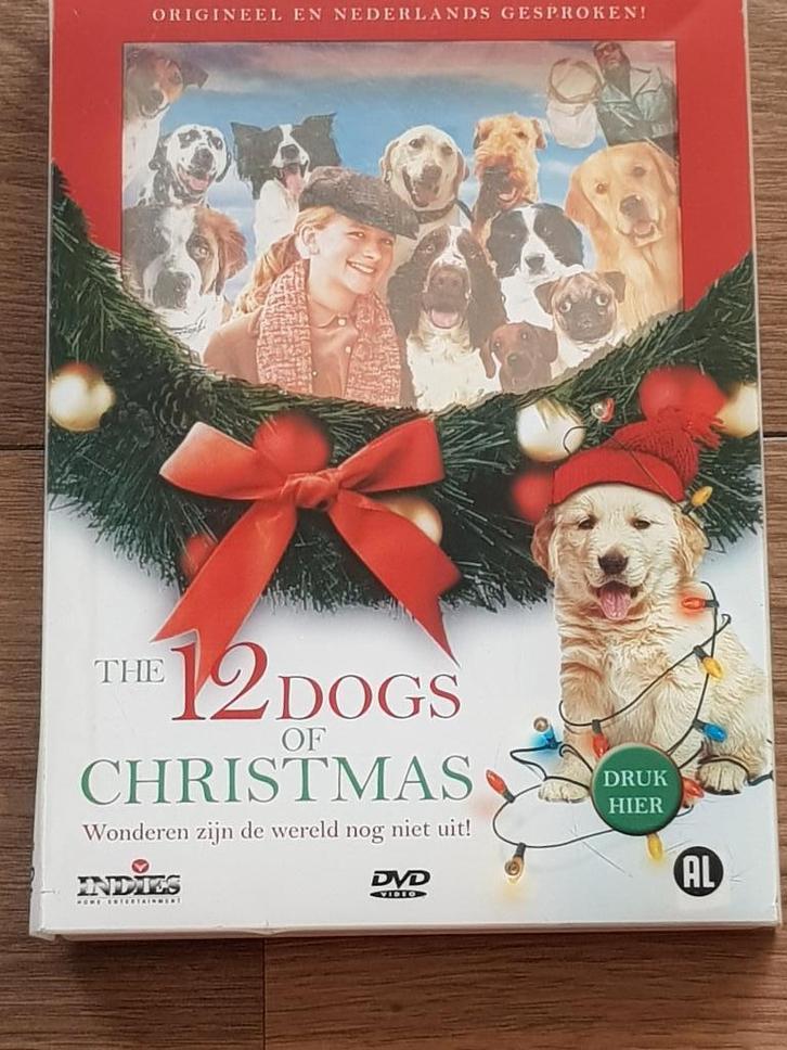diverse kerstfilms, o.a.    the 12 dogs of christmas ,, Cd's en Dvd's, Dvd's | Kinderen en Jeugd, Zo goed als nieuw, Alle leeftijden