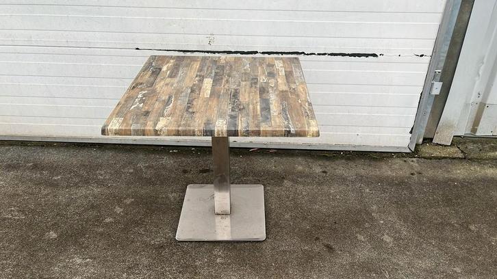 5 stuks horeca restaurant buiten terras tafels 70x70, Tuin en Terras, Tuinmeubel-accessoires, Ophalen