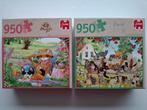 2 losse Francien puzzels!, Ophalen of Verzenden, 500 t/m 1500 stukjes, Zo goed als nieuw, Legpuzzel