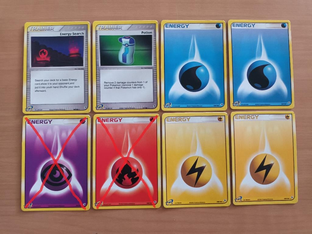 Pokémon Ruby & Sapphire set (juli 2003), Ophalen of Verzenden, Zo goed als nieuw, Meerdere kaarten