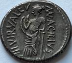 Romeinse Republiek zeldzame denarius topkwaliteit!, Ophalen of Verzenden, Overige landen, Losse munt, Zilver