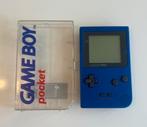 Nintendo Gameboy Pocket Blauw + Gameboy pocket Case, Spelcomputers en Games, Games | Nintendo Game Boy, Ophalen of Verzenden