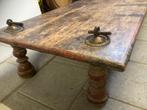 Salontafel antiek, india Bajot / Patla, Huis en Inrichting, Ophalen, Gebruikt, 100 tot 150 cm, 50 tot 100 cm