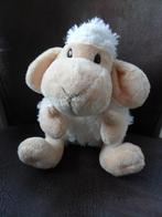 knuffel schaap 23 cm 3,50/tiamo schaap 15 cm 2,50, Ophalen of Verzenden, Zo goed als nieuw, Overige typen