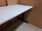 Elektrisch zit/sta bureau 120x80 cm wit tot 120cm hoogte ver, Ophalen, Elektrisch, Zo goed als nieuw