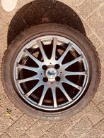 4 Zeer Goede Winterbanden op Lichtmetalen Velg Fiat 500 €300, Ophalen, Winterbanden, Banden en Velgen