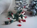 Oude rode kerstboomverlichting reactor 15 delig, Ophalen of Verzenden, Gebruikt
