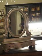 Mooie Make up spiegel, Huis en Inrichting, Woonaccessoires | Spiegels, Ophalen, Gebruikt, Minder dan 100 cm, Ovaal