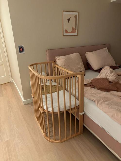 Babybay cosleeper boxspring - met uitschuifbaar hekje!, Kinderen en Baby's, Babywiegjes en Ledikanten, Zo goed als nieuw, Overige typen