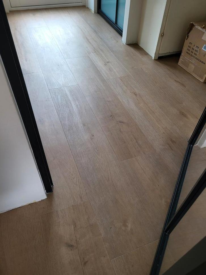 Pvc plak vloer licht eiken 5 dozen 16m2 M, Doe-het-zelf en Verbouw, Vloerdelen en Plavuizen, Nieuw, Overige typen, Overige materialen