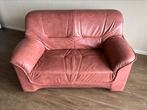 Gratis 2 zitsbankstel oud roze, Huis en Inrichting, Banken | Bankstellen, Ophalen, Kunststof, 150 tot 200 cm, Tweepersoons