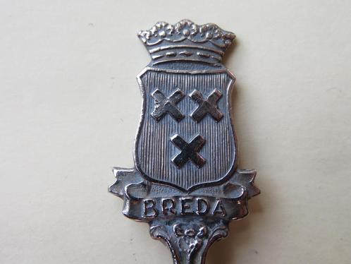 Lepeltje wapen Breda, Antiek en Kunst, Antiek | Bestek, Verzenden