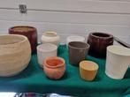 -Bloempotten verschillende maten kleuren, Tuin en Terras, Bloempotten, Ophalen of Verzenden, 'T Olde Gre-j, Info@toldegrej.nl