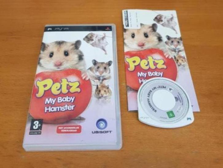 OPRUIMEN | PSP | Shop Petz My Baby Hamster, Spelcomputers en Games, Games | Sony PlayStation Portable, Gebruikt, Simulatie, 1 speler