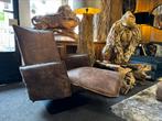 Chill line Relaxfauteuil Melanie Africa leder tabac manueel, Huis en Inrichting, Fauteuils, Nieuw, Ophalen of Verzenden